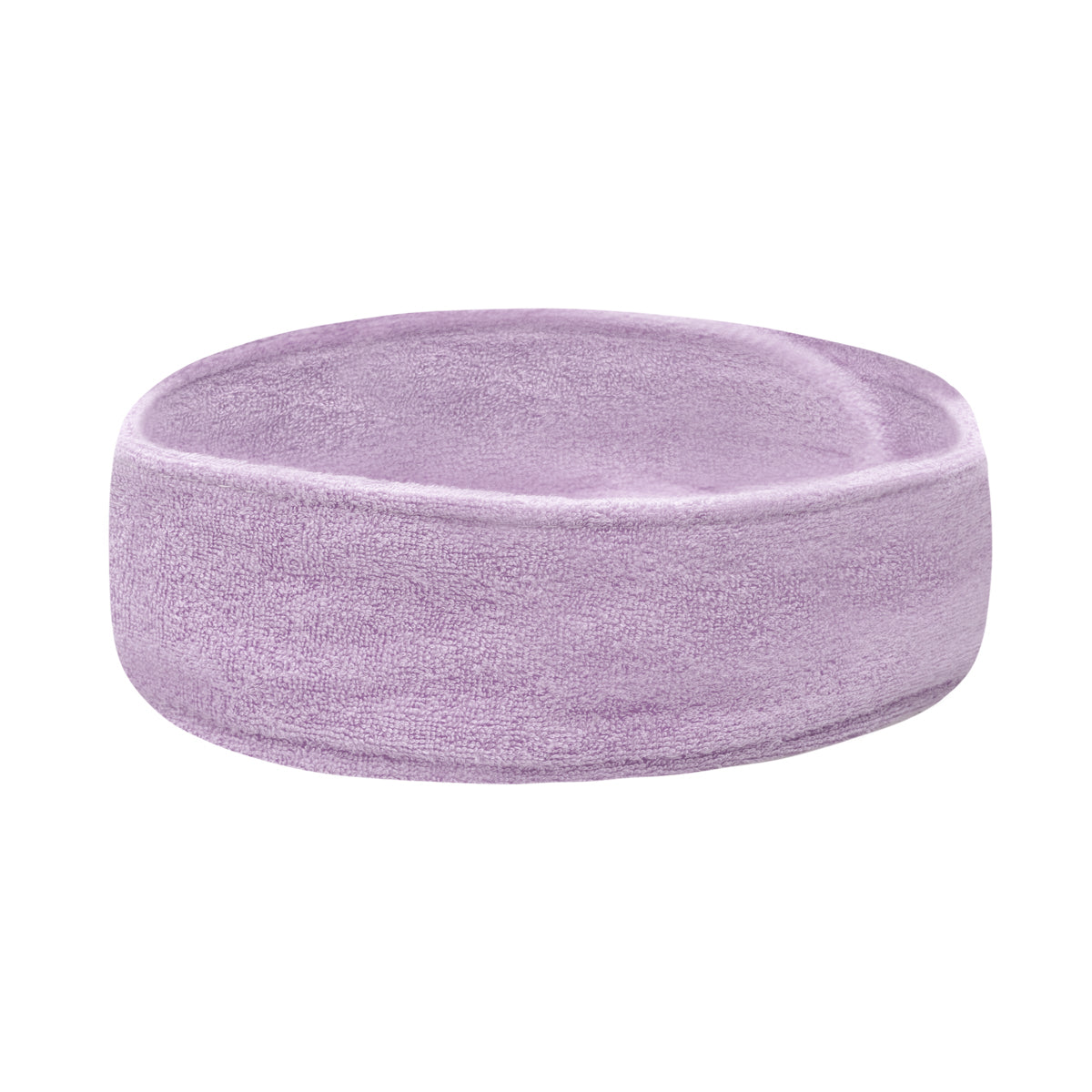 Cosmetic Headband High-Quality Terry Fabric Violet
