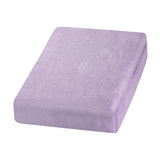 Beauty Chair / Bed Terry Sheet Elastic Cover 70cm x 190cm Violet