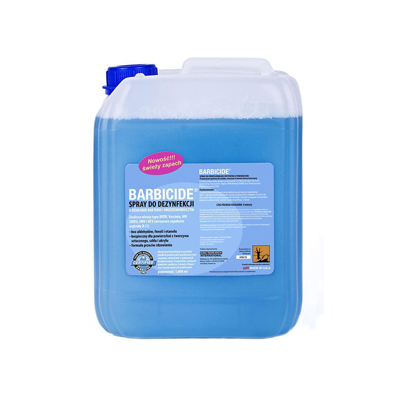 Barbicide Spray for Disinfecting All Surfaces - Fragrant - Refill 5000ml