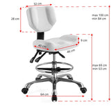 ActiveShop Cosmetic Stool A-4299 White