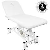 Electric bed for massage azzurro 684 1 strong White