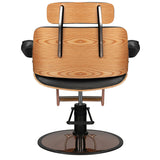 Gabbiano hairdressing chair florence black
