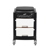 Gabbiano Helper - Pedicure Stool 16-1 Black / White