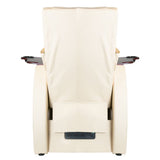 Spa chair for pedicure with back massage azzurro 101 beige