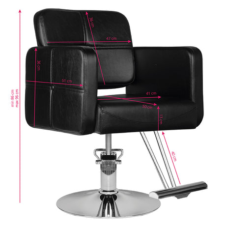 Hair system barber chair hs10 black