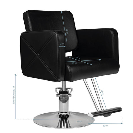 Hair system hs99 barber chair black