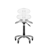 ActiveShop Roll Speed AM-880 Cosmetic Stool White
