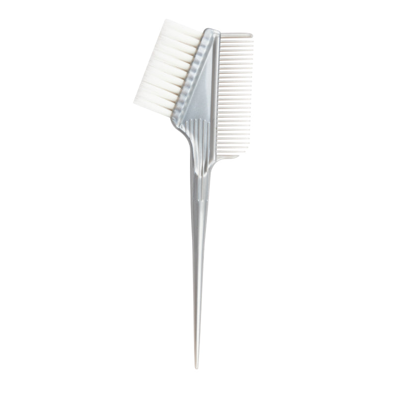 ACTIVESHOP Brush for applying paints with a comb d-08 silver