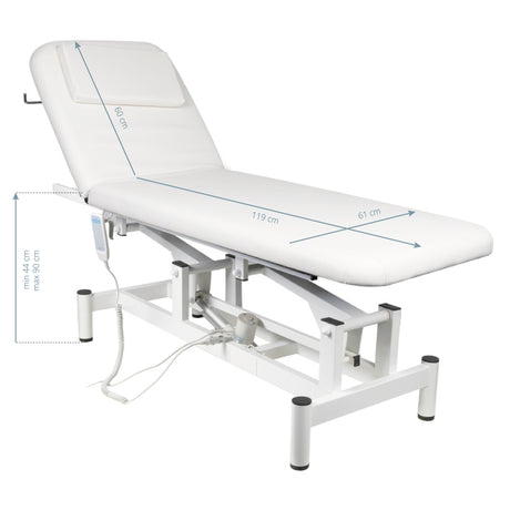 ActiveShop Massage Electric Bed 079 White 1 Motor