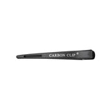 ACTIVESHOP Hairdressing clamps carbon e-15 10 pcs 11.5 cm black