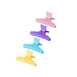 ACTIVESHOP Crabs hairdressing clamps e-47 12 pcs 8,2cm assorted color