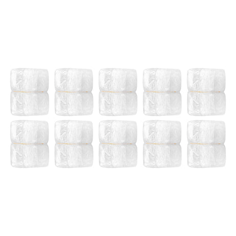 ACTIVESHOP Disposable foil caps 100 pcs