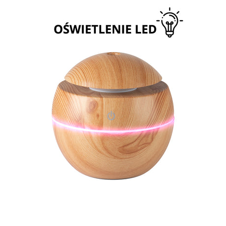 Aroma Diffuser Air Humidifier SPA 16 Light Wood 130ml