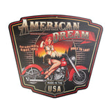 Barber Shop & Tattoo Studio Decorative Board N169 'American Dream'