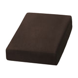 Beauty Chair / Bed Sheet Elastic Cover 70cm x 190cm Velour Brown