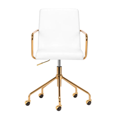 ActiveShop Beauty Chair QS-OF211G White & Gold