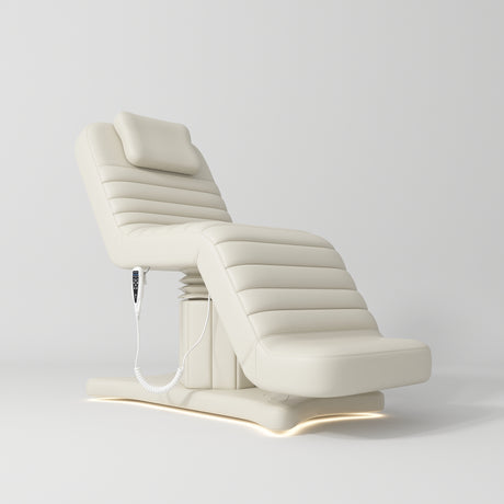 Manufakturo Grandeur Creamy The Complete Studio Set - Beauty Bed, Chair, Moonlight & Trolley