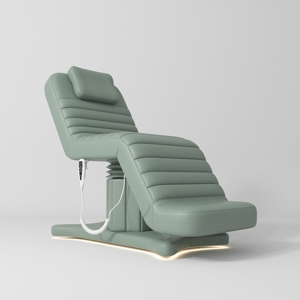 Manufakturo Grandeur Electric Lash Beauty Bed - 3 Motors Olive