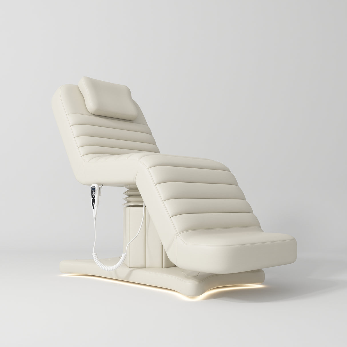 Manufakturo Grandeur Electric Lash Beauty Bed - 3 Motors Creamy