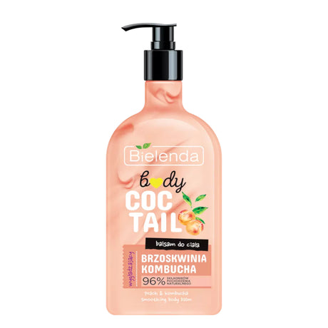 Bielenda Body Coctail Smoothing Body Balm Peach & Kombucha 400ml