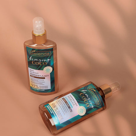 Bielenda Bronzing Coco Face & Body 2in1 Coconut Mist Bottle - Roxie Cosmetics