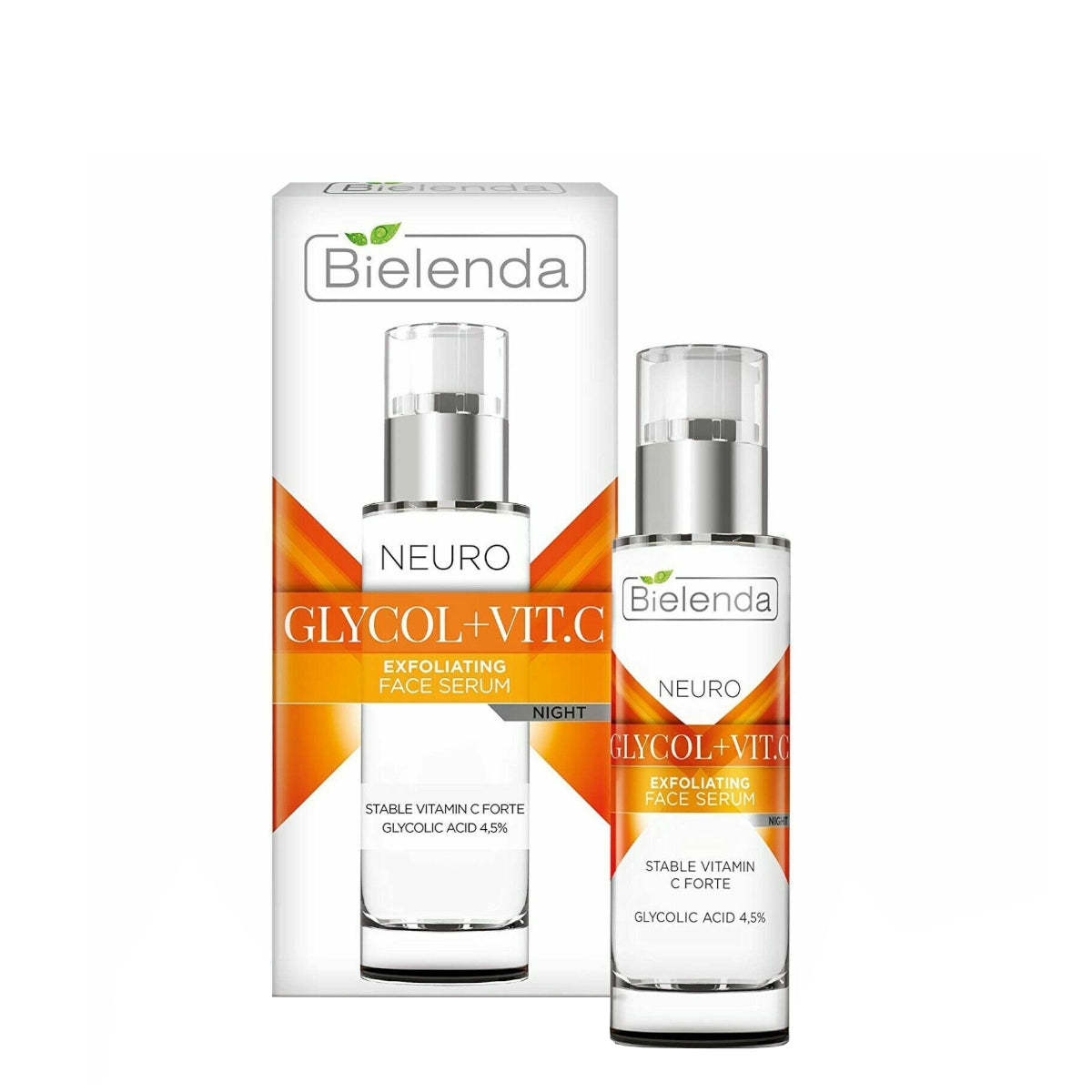 Bielenda Neuro Glycol & Vitamin C Exfoliating Night Serum - Roxie Cosmetics
