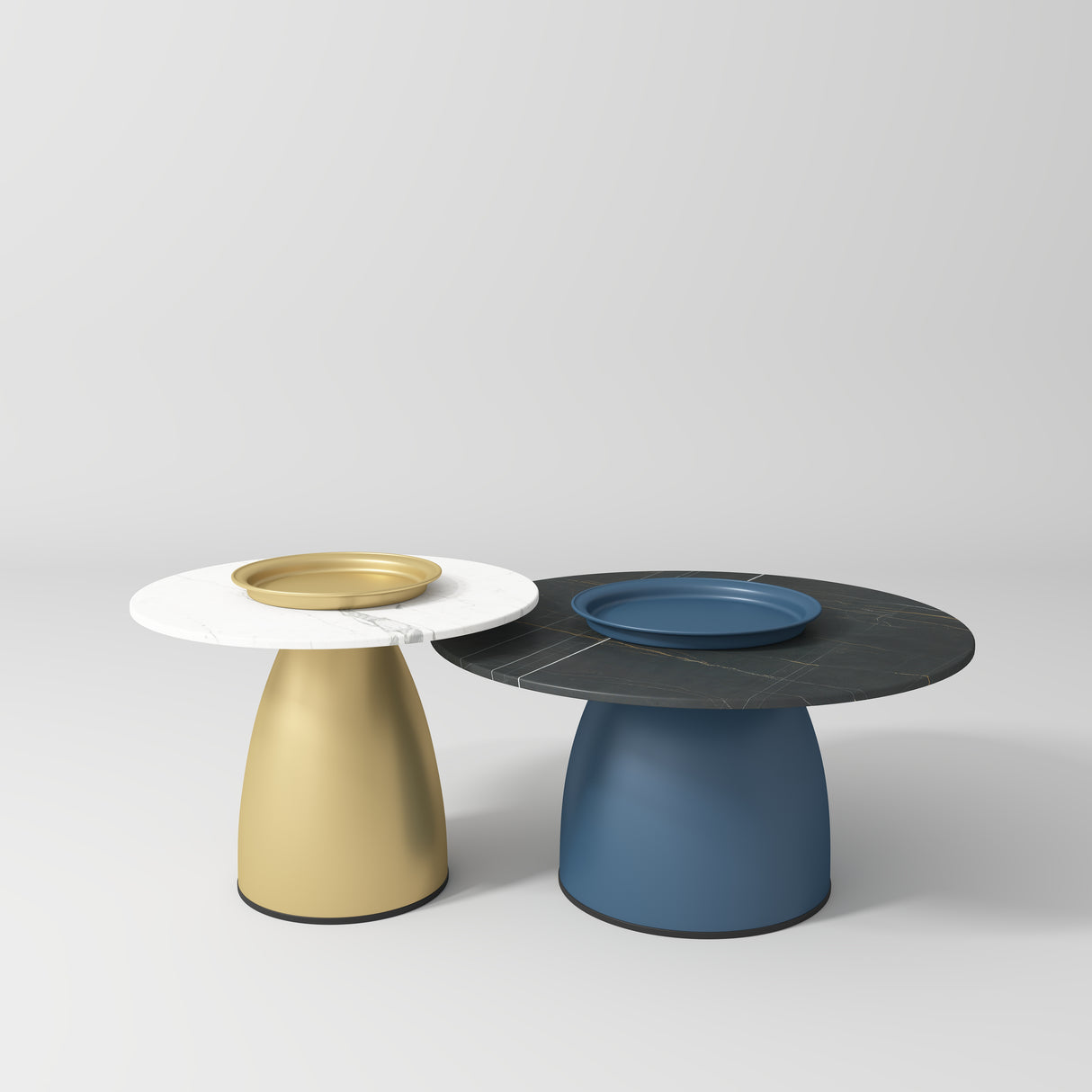 Manufakturo Complete Set 01 Reception Area for Luxury Salon Waiting Area Brown