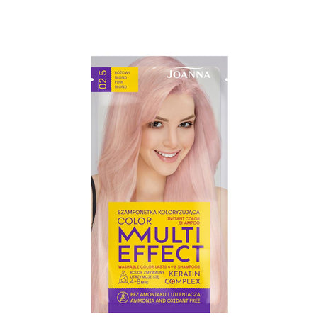 Joanna Multi-Effect Instant Color Hair Shampoo Ammonia-Free 02.5