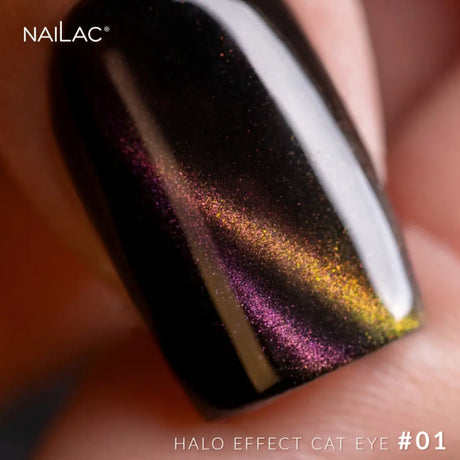 NaiLac UV/LED Gel Nail Polish Halo Effect Cat Eye 01