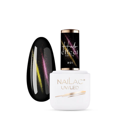 NaiLac UV/LED Gel Nail Polish Halo Effect Cat Eye