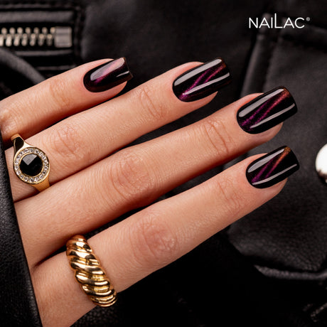 NaiLac UV/LED Gel Nail Polish Halo Effect Cat Eye 03