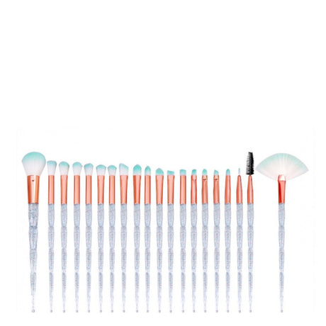 Roxie Collection Glitter Makeup Brush Set 20pcs Shown - Roxie Cosmetics
