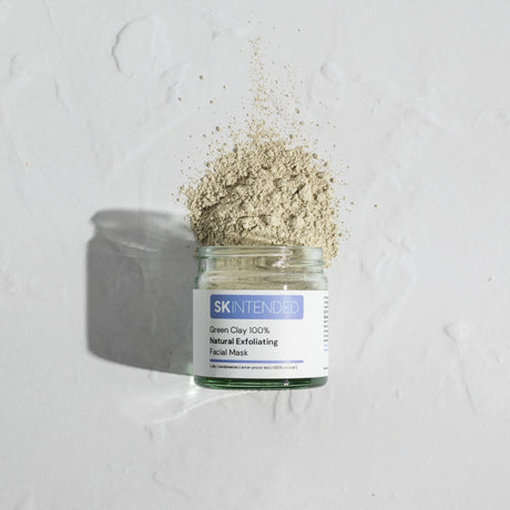 Skintended Green Clay 100% Natural Exfoliating Facial Mask