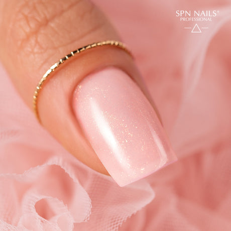 SPN Nails Builder Bottle Cream Blush Pink Swatch