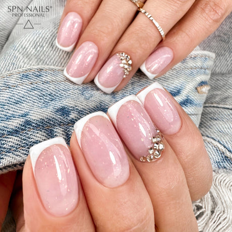 SPN Nails Builder Shine Gel Blush Nail Styling