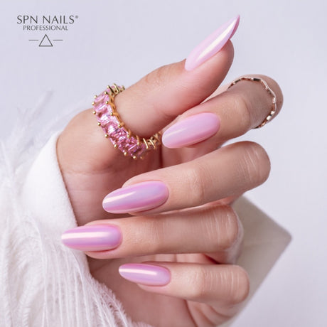 SPN Nails Nail Liquid Chrome Golden Hour Nail Styling