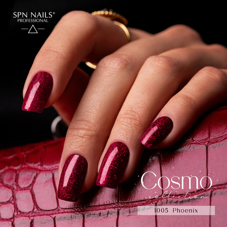 SPN Nails UV/LED Gel Polish 1005 Phoenix Glitter Nails