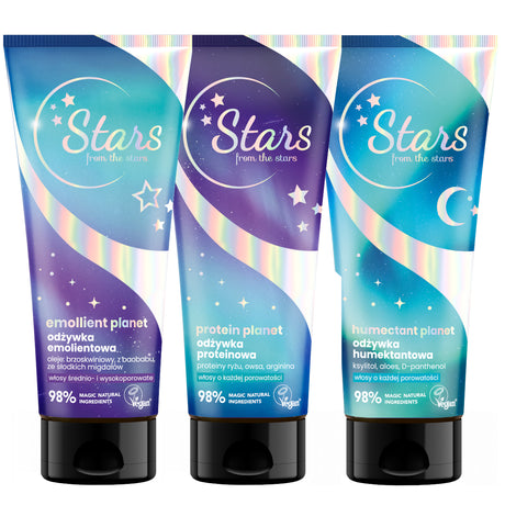 Stars Planet Emollient-Protein & Humectant Conditioners Bundle - Roxie Cosmetics