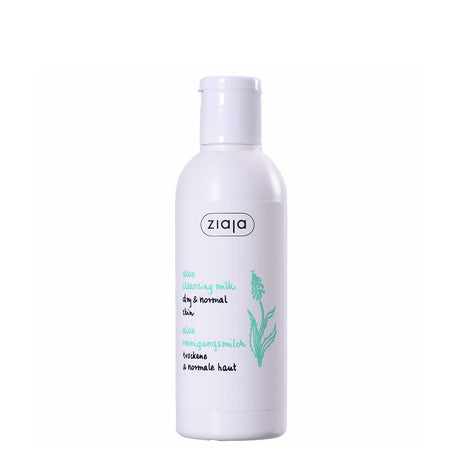 Ziaja Aloe Cleansing Milk for Dry & Normal Skin - Roxie Cosmetics