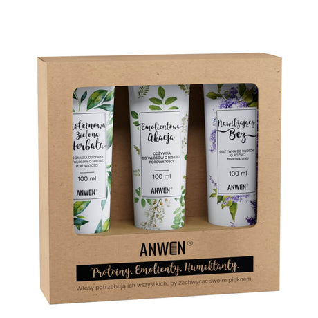 anwen low porosity hair set 3 conditioners