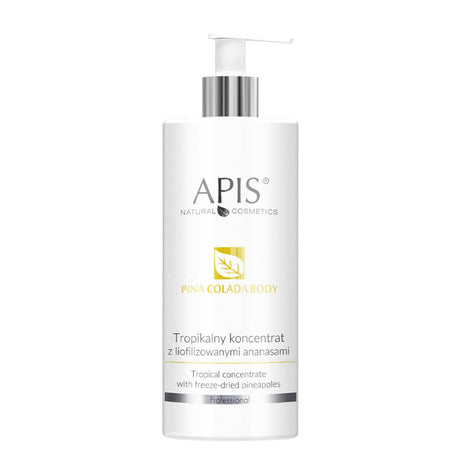 Apis Pina Colada Tropical Body Concentrate with Freeze Dried Pineapples 500ml