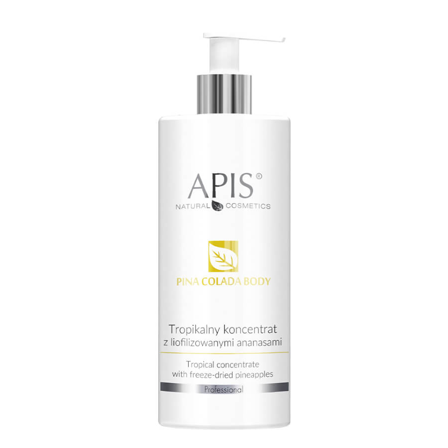 Apis Pina Colada Tropical Body Concentrate with Freeze Dried Pineapples 500ml
