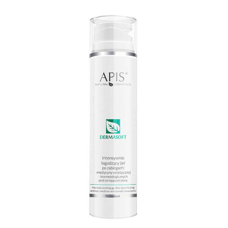 apis dermasoft soothing face gel 200ml