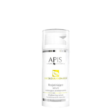 apis brightening face serum professional discolouration stop 100ml