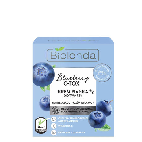 bielenda c tox face cream foam vegan 40g