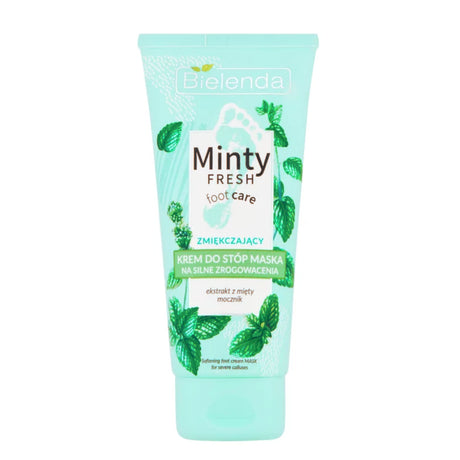 Bielenda Minti Fresh Softening Foot Mask with Urea & Mint - Roxie Cosmetics