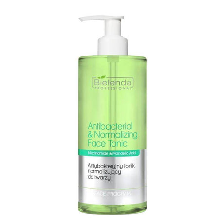 bielenda antibacterial and normalizing face tonic toner 500ml professional