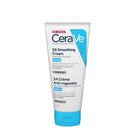 CeraVe SA 10% Urea Smoothing Cream with Ceramides, Urea & Salicylic Acid 177ml