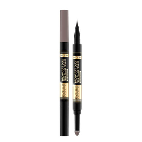 eveline brow art duo powder and pen medium