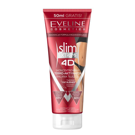 eveline slim extreme 4d concentated thermo active anti cellulite body balm lotion 250ml